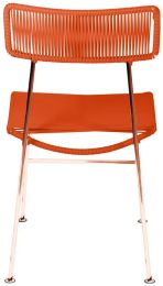 Hapi Chair (Orange Weave on Copper Frame) 