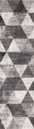 Focus Variegation Rug (1' 11 x 7' 7 - Grey White) 