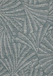 Vista Indoor & Outdoor Botanical Print  Rug (8 x 11 - Cream Green) 
