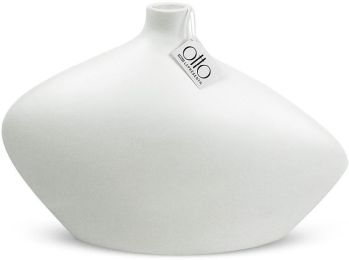 Bottle Vase (10 Inch - White) 