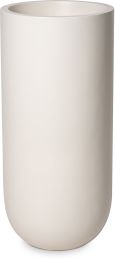 Roundbottom Planter (Matte Beige - Mid - 36 In) 