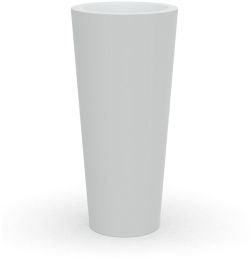 Clima Cone Planter (White - 36 In) 