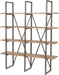 Nairobi Large Cain Rack (Salvaged Grey) 