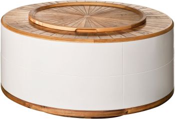 Marrakesh Round Coffee Table with Storage 