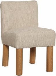 Fate Dining Chair (Set of 2 - Tweed Natural) 