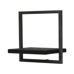 Buddha Metal Frame Wall Box (Type B - Black) 