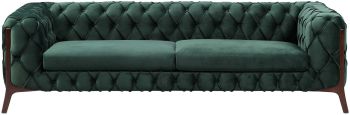Federa Sofa (Emerald Velvet) 
