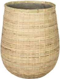 Cane Indoor Basket Pot (Natural) 