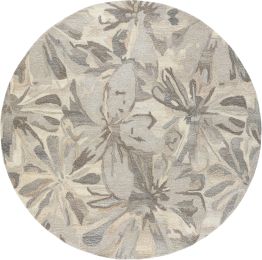 Athena Rug (Taupe - Round - 8' x 8') 