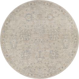 Avant-Garde Rug 2307 (Round - Beige - 6'7 x 6'7) 