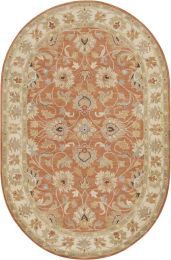 Caesar Tapis 1124 (Ovale - Rouille - 6' x 9') 