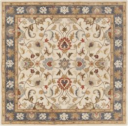 Caesar Rug 1125 (Square - Beige - 9'9 x 9'9) 