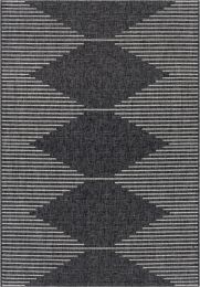 Eagean Rug 2348 (Black - 2' x 2'11) 