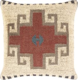Gada Accent Pillow (Rust - 18 x 18 - Cover Only) 