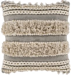 Helena Accent Pillow (Medium Grey - 18 x 18 - Cover Only) 