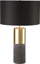 Zoey Table Lamp (Industrial Gold) 