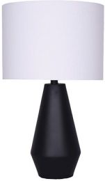 Luminex Table Lamp (Tapered - Matte Black) 