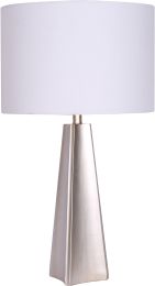 Karson Table Lamp (Brushed Steel) 