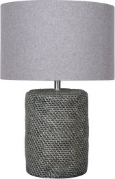 Panache Table Lamp (Washed Grey) 