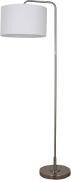 Dazzlera Floor Lamp (Brushed Steel) 
