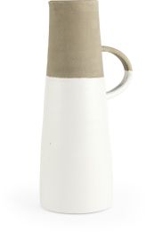 Hindley Jars, Jugs & Urns (Large - Two Toned White Natural) 