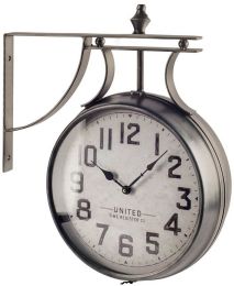 Lindsay Wall Clock (Large - RoundIndustrial) 