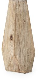 Allen Vase (Small - Natural Wooden Base Oval) 