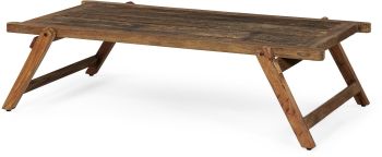 Armee Coffee Table (Rectangular Naturally Finished Reclaimed Wood) 