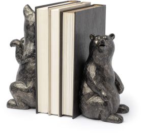 Sleuth Bookends (Set of 2 - Grizzy Bear) 