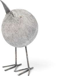 Snipe Bird Ornament with Metal Feet (I) 