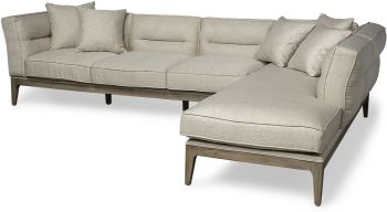 Denali Sectional Sofa (Right - Beige) 