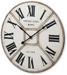 Norwich Horloge Murale (Round Industrial Industrie Ronde) 
