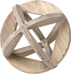 Bellatrix (II - Large - Natural Decorative Wooden Sphere) 