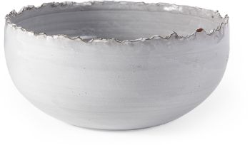 Larsen Bowl (White Ceramic) 