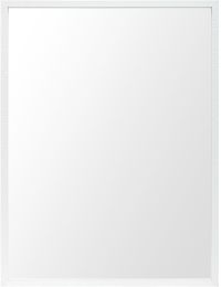 Bathroom Vanity Mirror (30x40 - White Faux Wood Frame) 