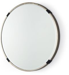Melissa Wall Mirror (Small - Round Gold Metal) 