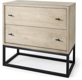 Ciara Accent Cabinet (Beige MDF Wooden) 