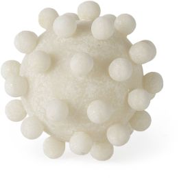 Malo (Small - Cream Resin Sphere Decorative Object) 