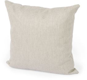 Valence Decorative Pillow (Beige Throw Pillow Sectional Piece) 