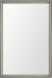 Bathroom Vanity Mirror (24x36 - Black & Grey Frame) 