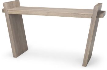 Elaine Console Table (Brown Wood) 