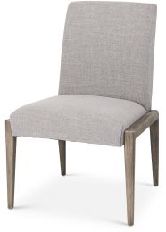 Palisades Dining Chair (Grey  & Brown Wood) 