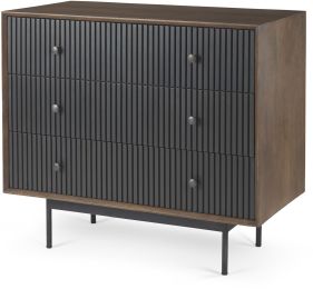 Grace Accent Cabinet (Brown Wood) 