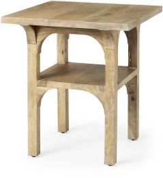 Candace Table d'Appoint (Bois Light) 