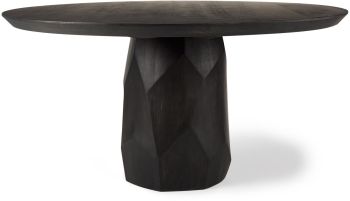 Fitzgerald Dining Table (Brown Wood) 