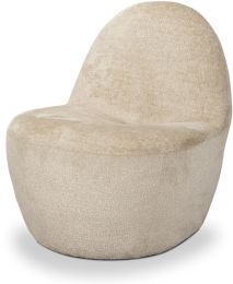 Beverly Accent Chair (Beige Chenille Fabric) 