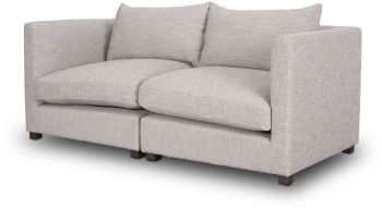 Halston Modular Sectional (2 Piece - Light Grey) 