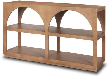 Bela Console Table (Small - Brown Wood) 