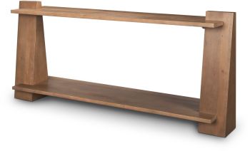 Eula Console Table (Brown Wood) 