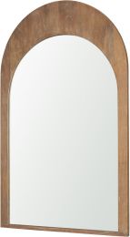 Celeste Wall Mirror (Medium - Light Brown) 